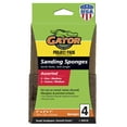 thumbnail image 1 of Gator 464805 3 in x 4 in x 1 in Assorted Grit Sanding Sponges Combo Pack, 4 Pieces, 1 of 9