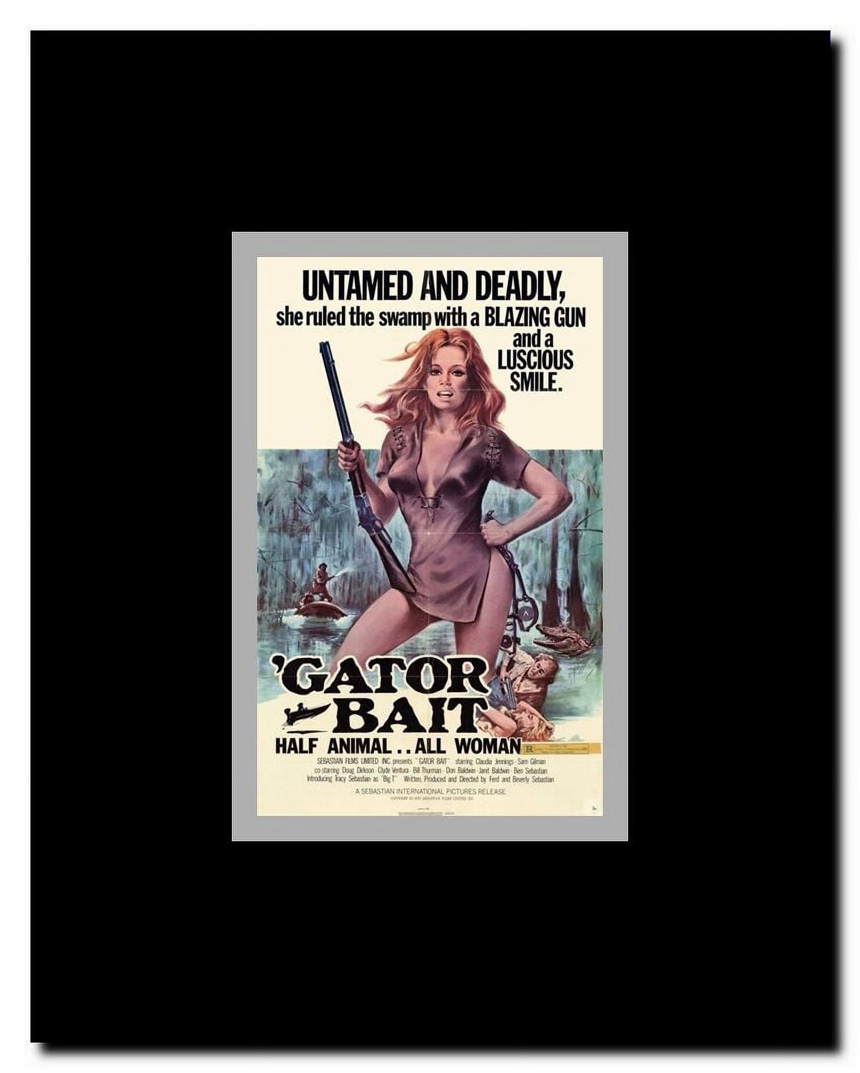 Gator Bait Framed Movie Poster