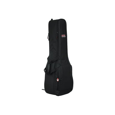 Gator Cases 4G Series GB-4G-ACOUELECT - Bag for 2 guitars - nylon - black