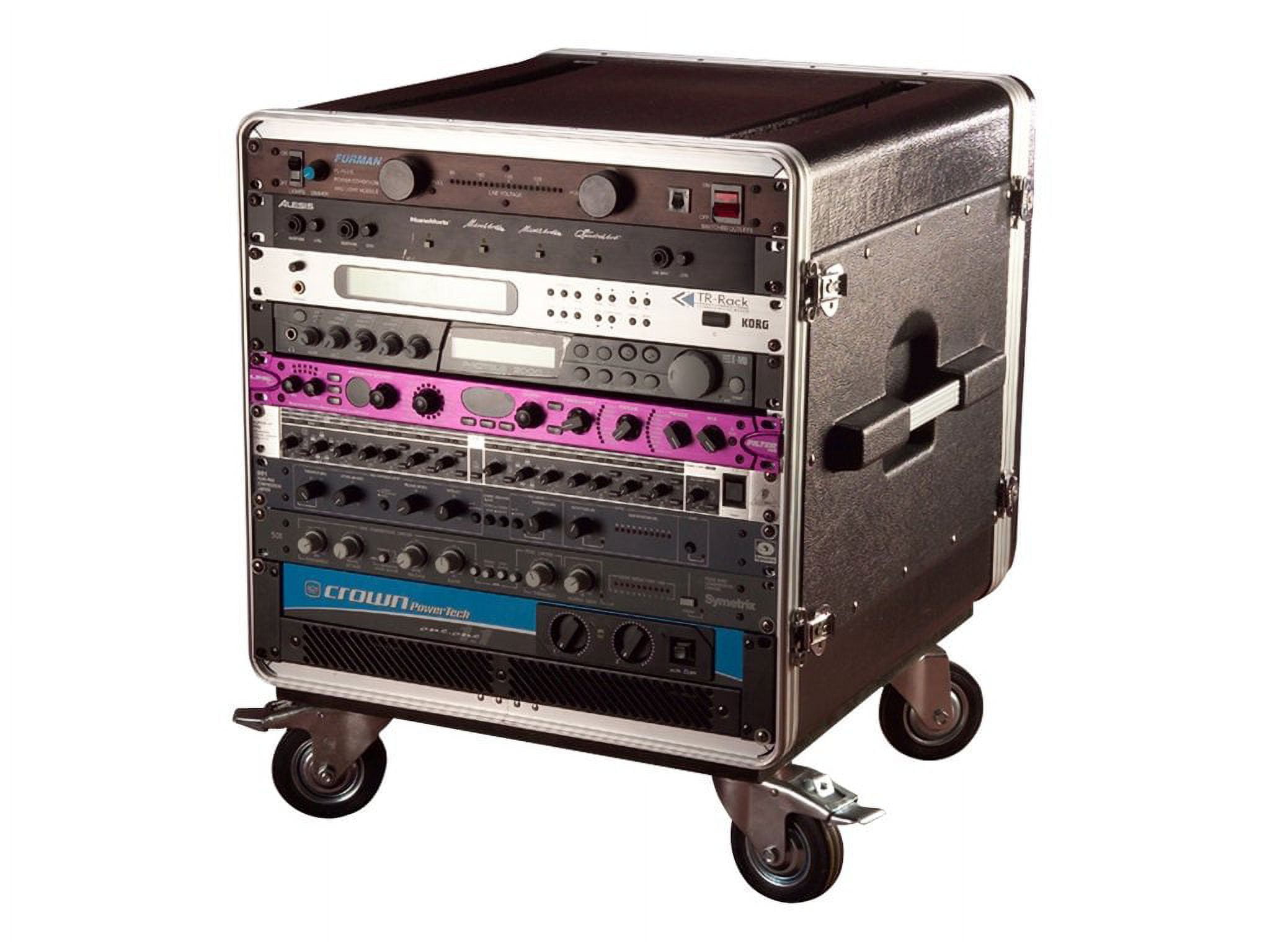 14U Rack Base w/ casters, for Console Audio Racks