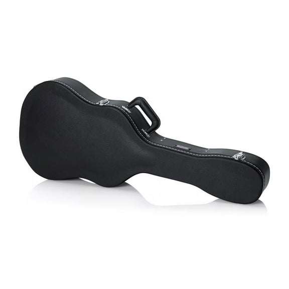 Gator Cases Deluxe GW-CLASSIC Carrying Case Rugged Guitar, Black