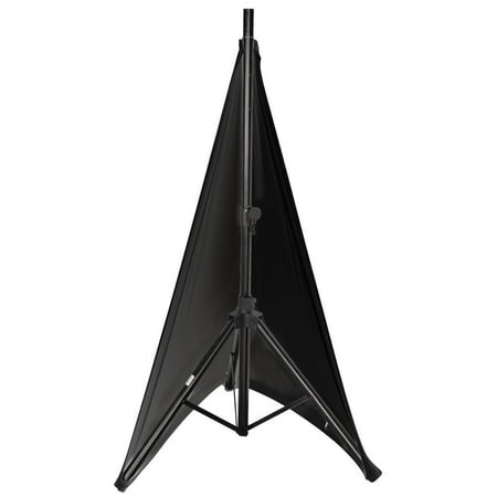Gator Cases GPA-STAND-2-B Stretch Speaker Stand Cover, 2 Sides, Black