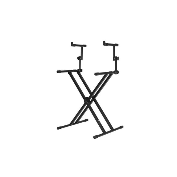 GATOR FRAMEWORKS GFW-KEY-5100X ADJUSTABLE DOUBLE-BRACED X-STYLE KEYBOARD STAND