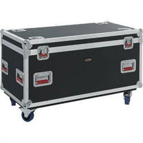 Gator Cases G-TOUR Series Equipment Storage Case / Cable Trunk with Heavy Duty Casters, Truck Pack Size; 45" x 22" x 27" (G-TOURTRK4522HS)