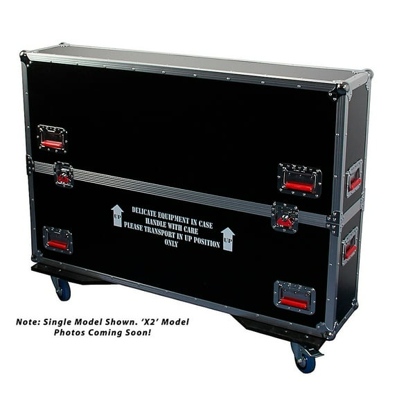 Gator Cases G-TOURLCDV2-4350-X2 Ata Lcd Case For Two 43-50" Class Screens New