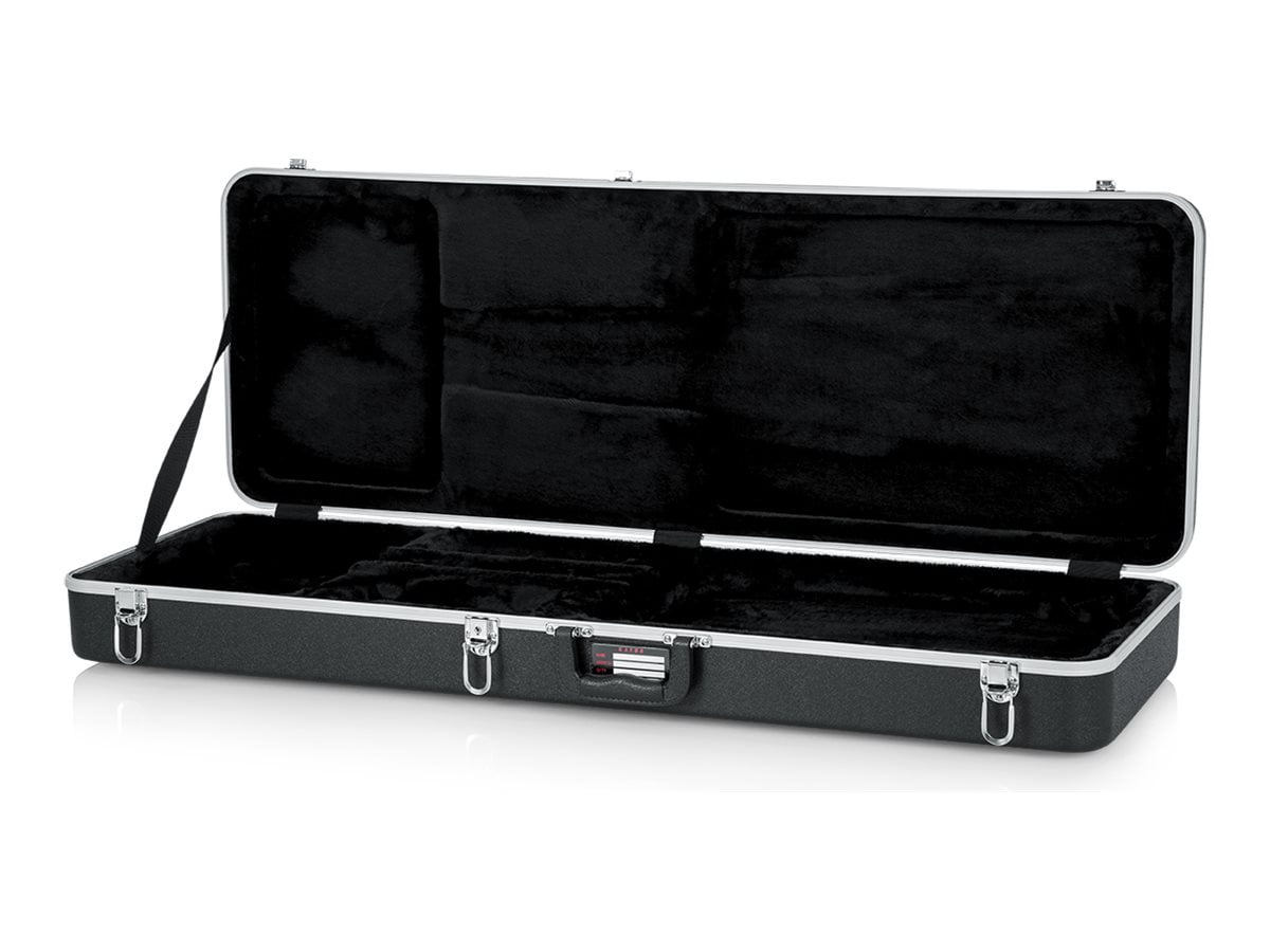 Gator Cases Plastic Hard Shell Latch Lock Molded Electric Guitar Carrying Case