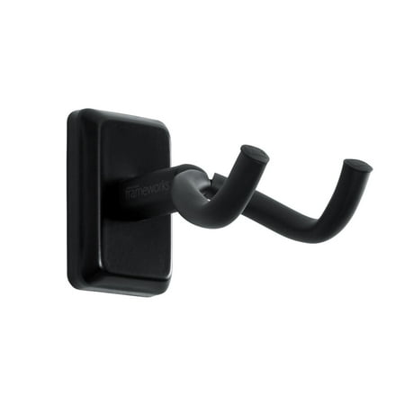Gator Frameworks - Wall Mounted Guitar Hanger - Black