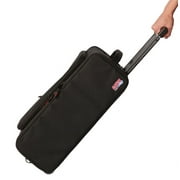 Gator Cases GR-RACKBAG-3UW New Lightweight Rolling Bag Rectractable Tow Handle