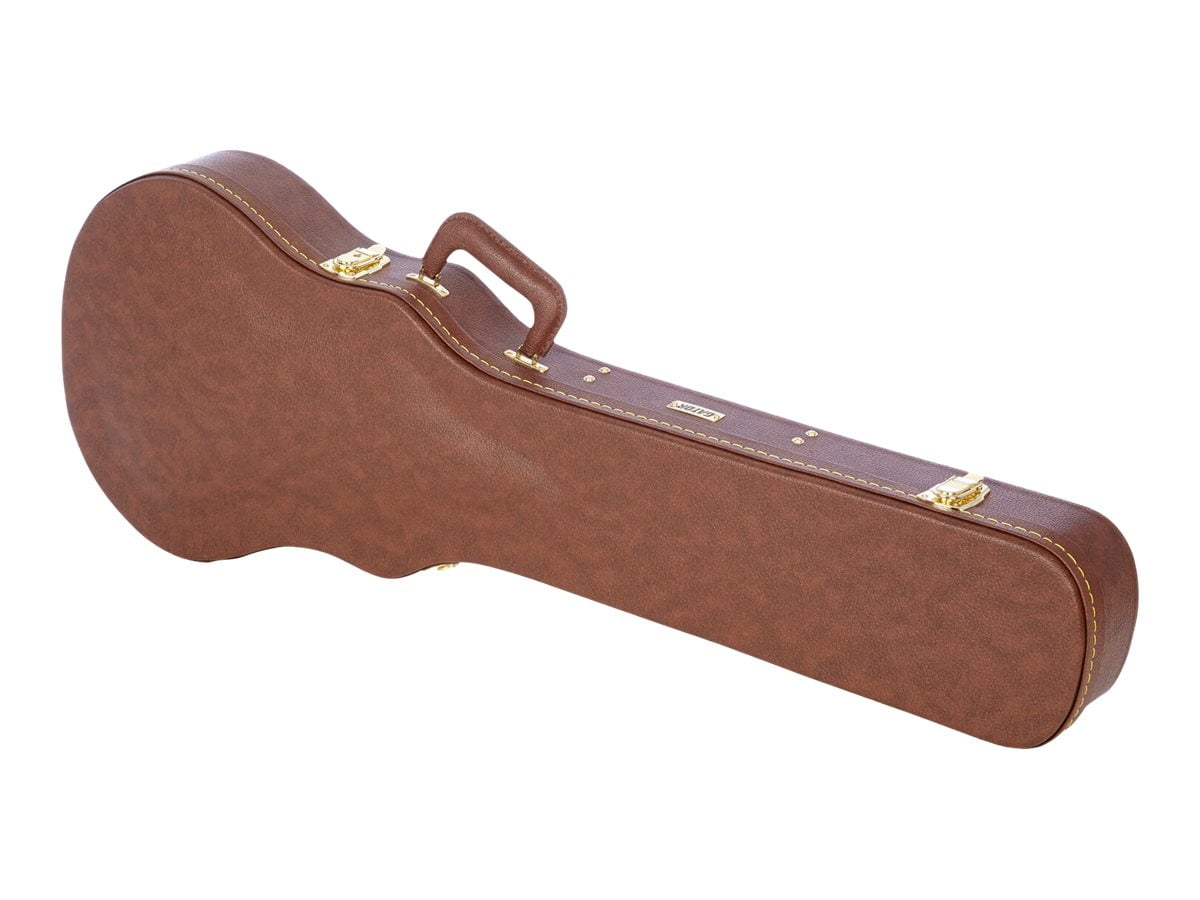 Gibson Les Paul Guitar Deluxe Wood Case, Brown