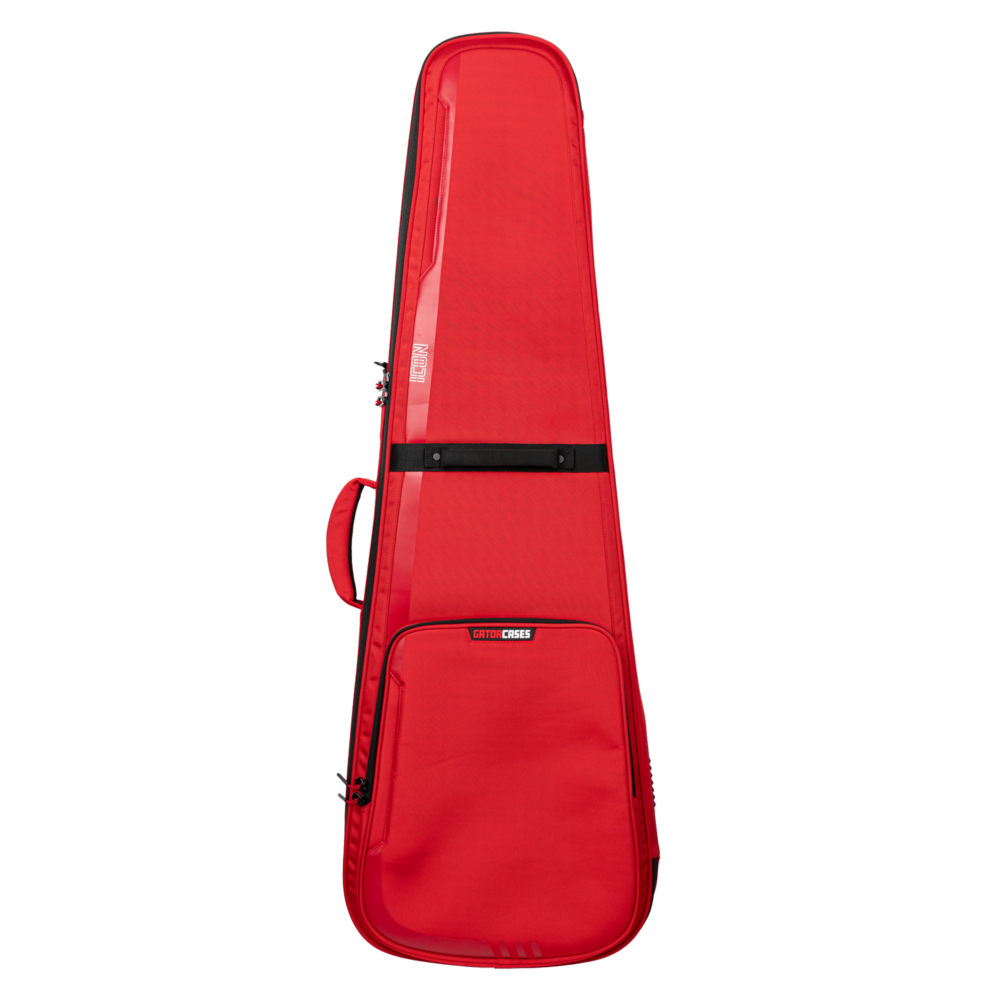 Gator Cases ICON Series Bag for Bass Guitars; Red 25th Anniversary