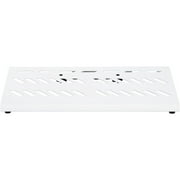 Gator Cases Large Aluminum Guitar Pedal Board with Carry Bag - White