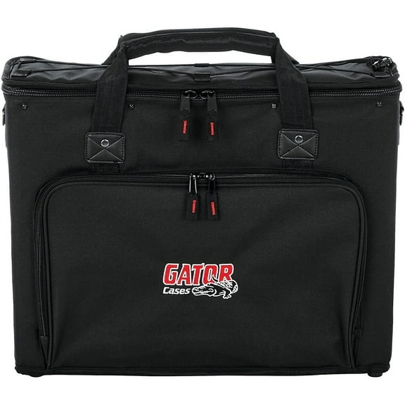 Gator Cases Portable 2U Rack Bag with 14" Rackable Depth; (GRB-2U)