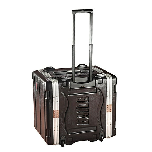 Gator Cases GRR-10L Molded Pe Travel Rack Case Heavy-Duty W/ Portable Wheels New