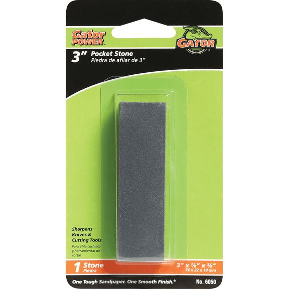 Gator Craftsman's Pocket Stone - Pack of 4  Residential Use, Standard Application