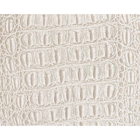 Burlap Fabrics Gator Faux Leather Palomino - 54 Inch Wide Premium Embossed Sold by the Yard