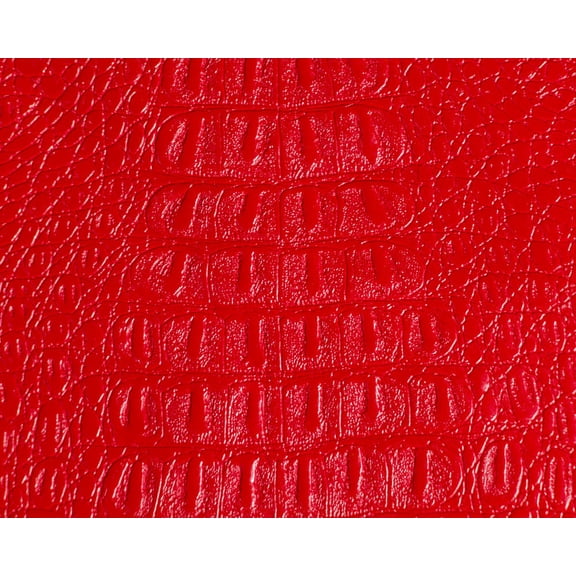 Gator Faux Leather-Pewter Print,