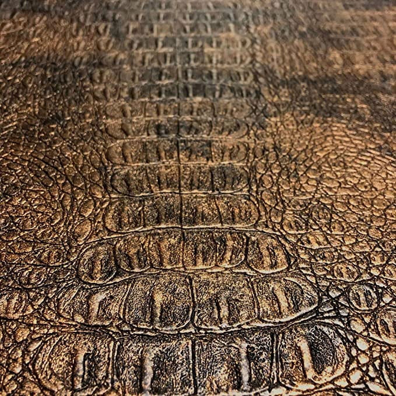 Imitation alligator best sale skin fabric