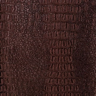 Shason Textile Faux Leather Upholstery-home Decor Solid Fabric, Caramel, Available in Multiple Colors, Size: 36 inch x 54 inch, Other