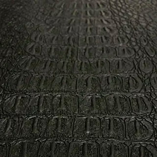 Big Nile Crocodile Faux Fake Leather Vinyl Fabric 13 COLORS 