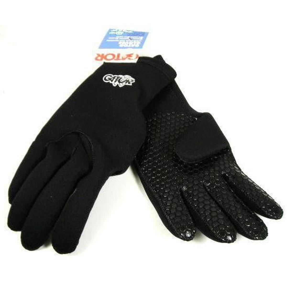 Gator Five Finger Neoprene Fleece lined Cycling Gloves XXL