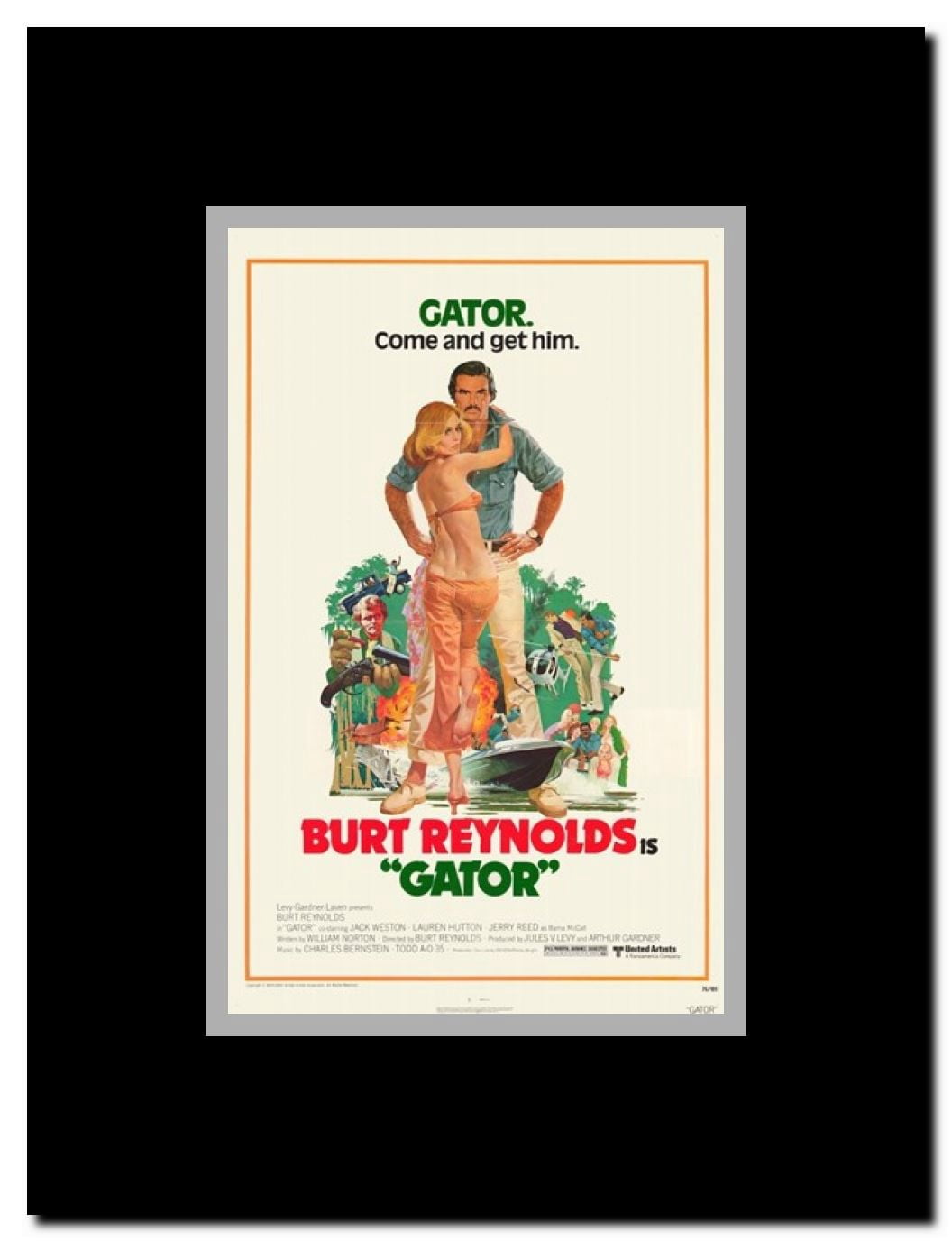 Gator Framed Movie Poster