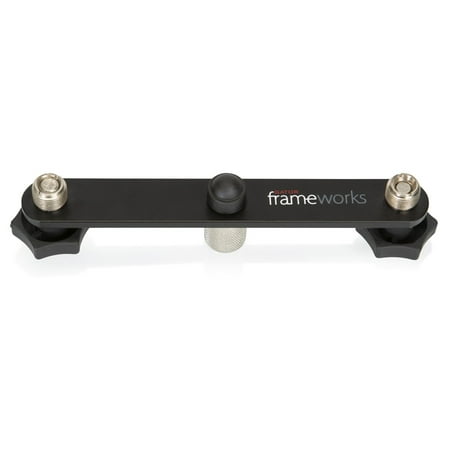 Gator GFWMIC1TO2 Gator Frameworks 1-to-2 Stereo Mic Mount Bar