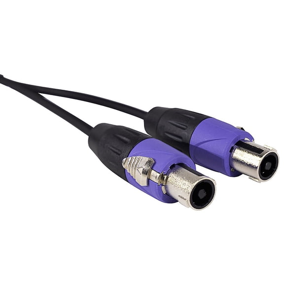 Gator Frameworks 25' Twist Lock Connector Speaker Cable Backline Series