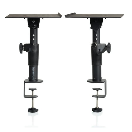 Gator Frameworks - Clamp-On Studio Monitor Stand - Black