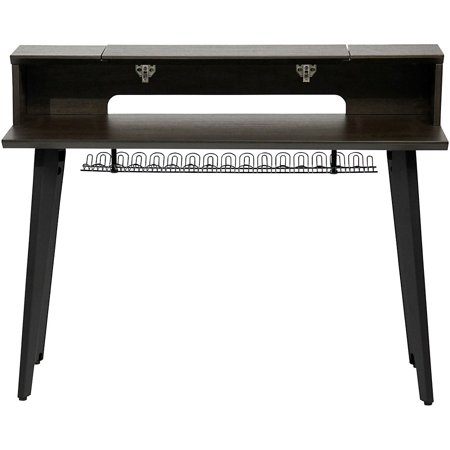 Gator Frameworks GFW-ELITEKEYTBL61 Elite Furniture Series 61-Note Keyboard Table Dark Walnut
