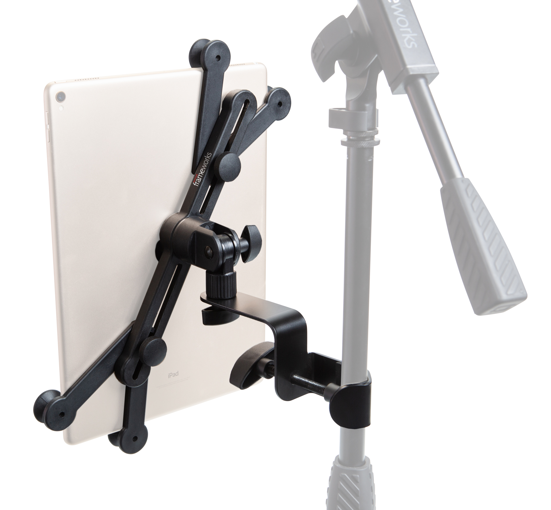 Gator Frameworks GFWTABLET1000 Universal Tablet Clamping Mount With 2
