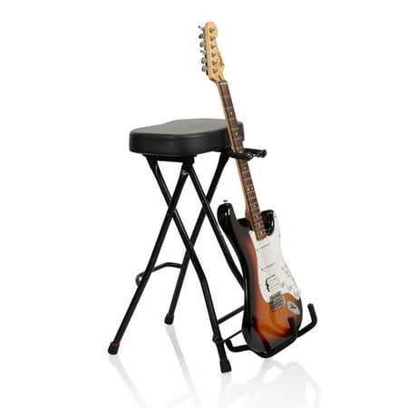 Gator Frameworks - Guitar Stool w/ Stand - Black