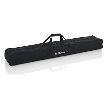 Gator Frameworks Water Resistant and Tear Resistant Microphone Stand Bag, Rugged Nylon Black