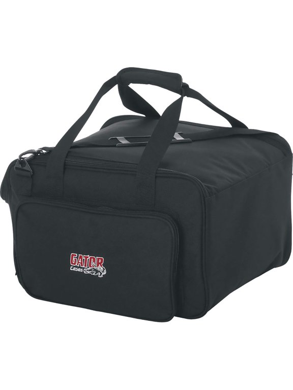 Tote Bag to Hold 4 LED Par Style Lighting Fixtures with Adjustable Dividers;