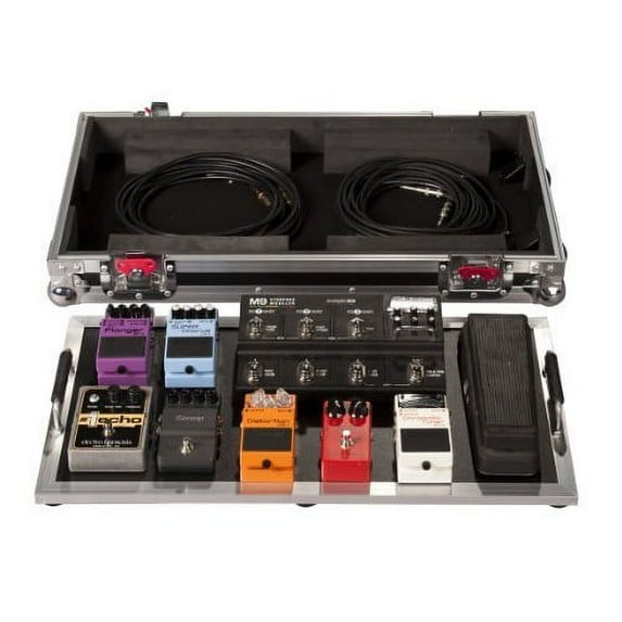 Gator G-TOUR PEDALBOARD-LGW Pedalboard & Flight Case, Large w/ Wheels