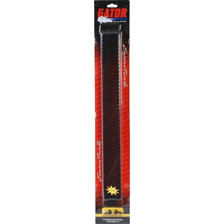Gator Security Cover, Fixed, Raised, 5/32" Holes 1U