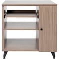 thumbnail image 1 of Gator GFW-ELITESIDECAR Elite Furniture Series Rolling Rack Sidecar Cabinet with Configurable Rack Space & Shelving Gray, 1 of 4