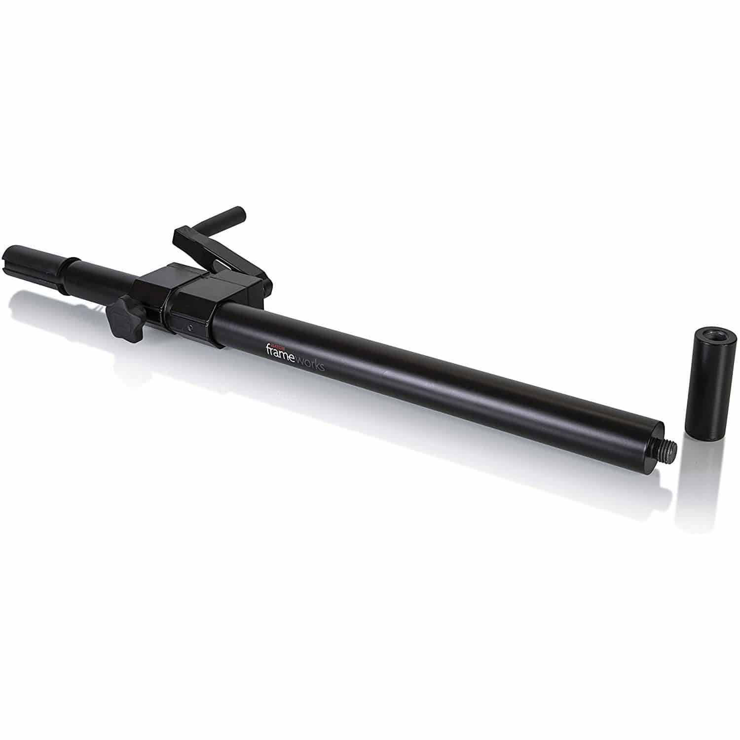 LASE 101 Speaker Pole Mount - Crank System For Subwoofers, Extends 90-130cm, Holds 70lbs