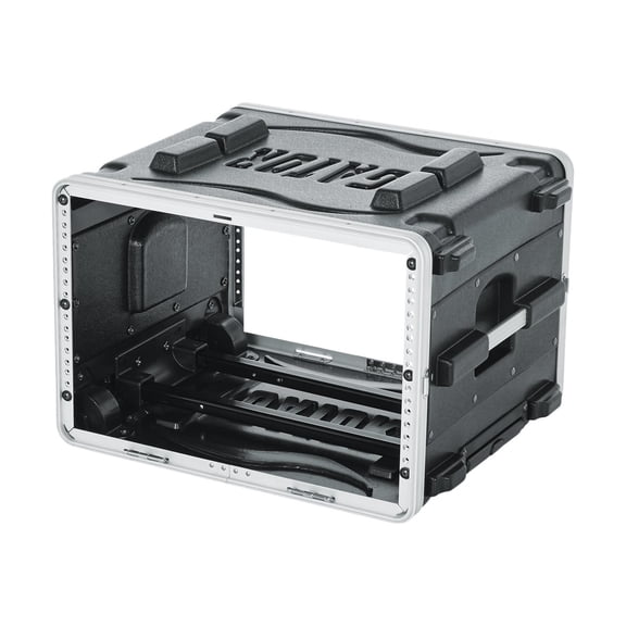 Gator Cases GRR-6L Roller Rack Case, 6U