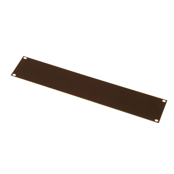 Gator GRWPNLSTFT2 Gator Rackworks Steel Flat Panel; 1.2mm; Retail Packaging w/ Hardware; 2U