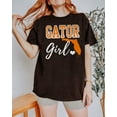 thumbnail image 1 of Gator Girl Florida Heart Map Shape Souvenir T-Shirt, Fullsizes S-5XL Multicolors T-Shirt, 1 of 5