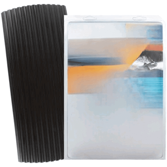 Gator Guards KeelShield Keel Guard - Helps Prevent Damage, Scars and Scratches - DIY Installation - Compatible with Fiberglass and Most Aluminum Boats - Made in The USA - 4 to 12 Lengths - Black