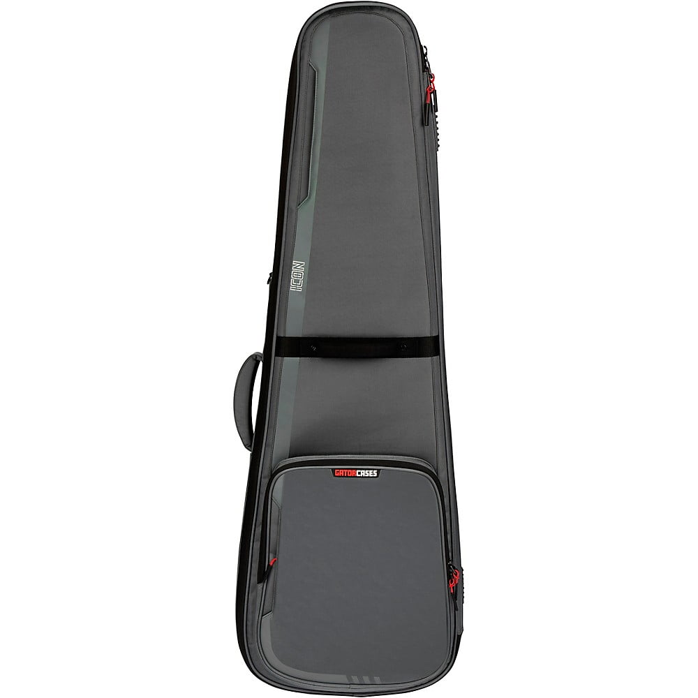 Gator ICON Series Gig Bag for Electric Bass Guitars Gray