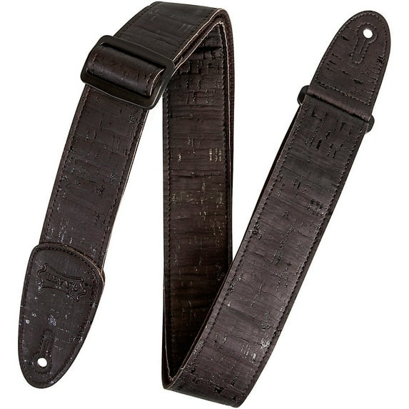 Gator MX8 2 inch Wide Cork Guitar Strap Black
