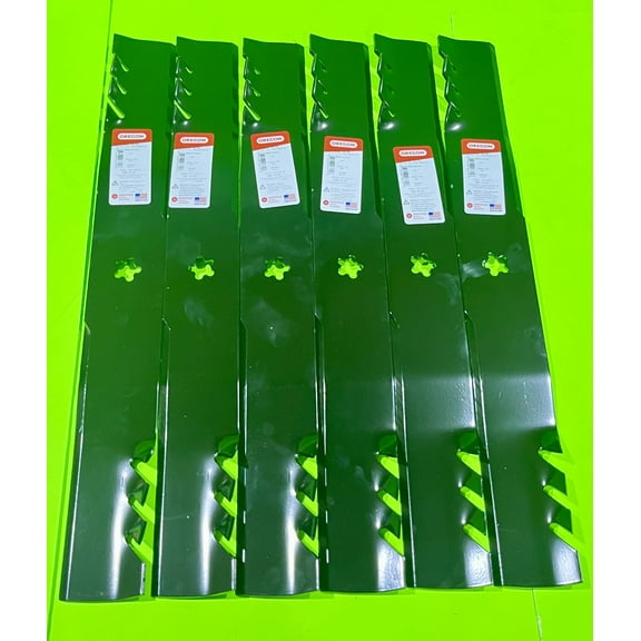 Gator Mulching Blades 403107 - 46" Deck Craftsman, Poulan, and Husqvarna (6 Blades)