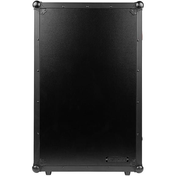 Gator ONYX Flight Case with Upper Deck Platform for Rane Four and Performer DJ Controllers, Black on Black