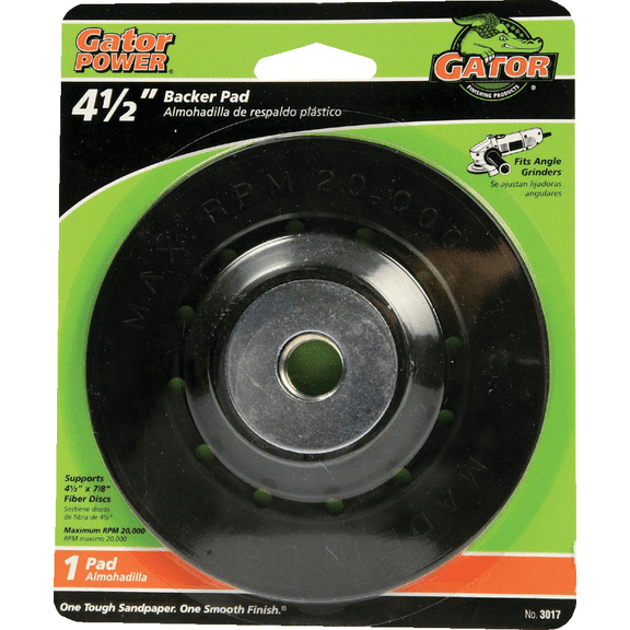 Gator Power Angle Grinder Backing Pad - Pack of 2