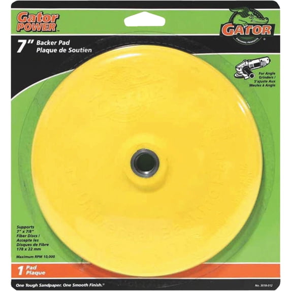 Gator Power Angle Grinder Backing Pad