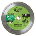 thumbnail image 1 of Gator 2034242 7 x 0.62-0.87 in. Precise Cut Diamond Continuous Rim Saw Blade, 1 of 1