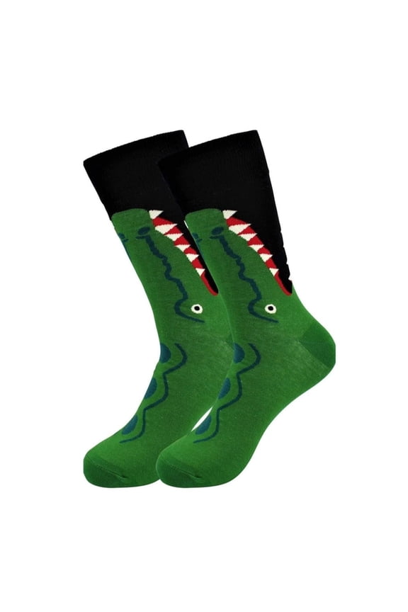 Gator Snack Ankle Biter Socks (Three Sizes) Size: Adult Small