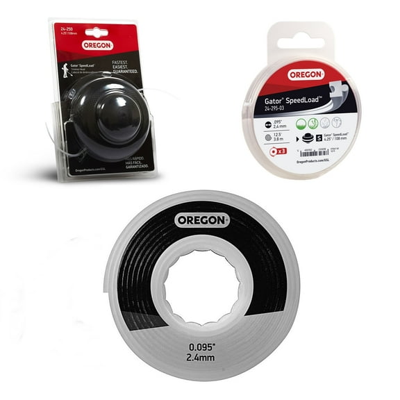 Gator SpeedLoader 4 1/4 Trimmer Head 3 Discs .095 Trim Line Ryobi Toro Troy Bilt